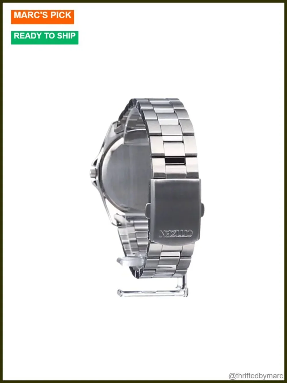 Men's Classic Quartz Watch with Stainless Steel Bracelet